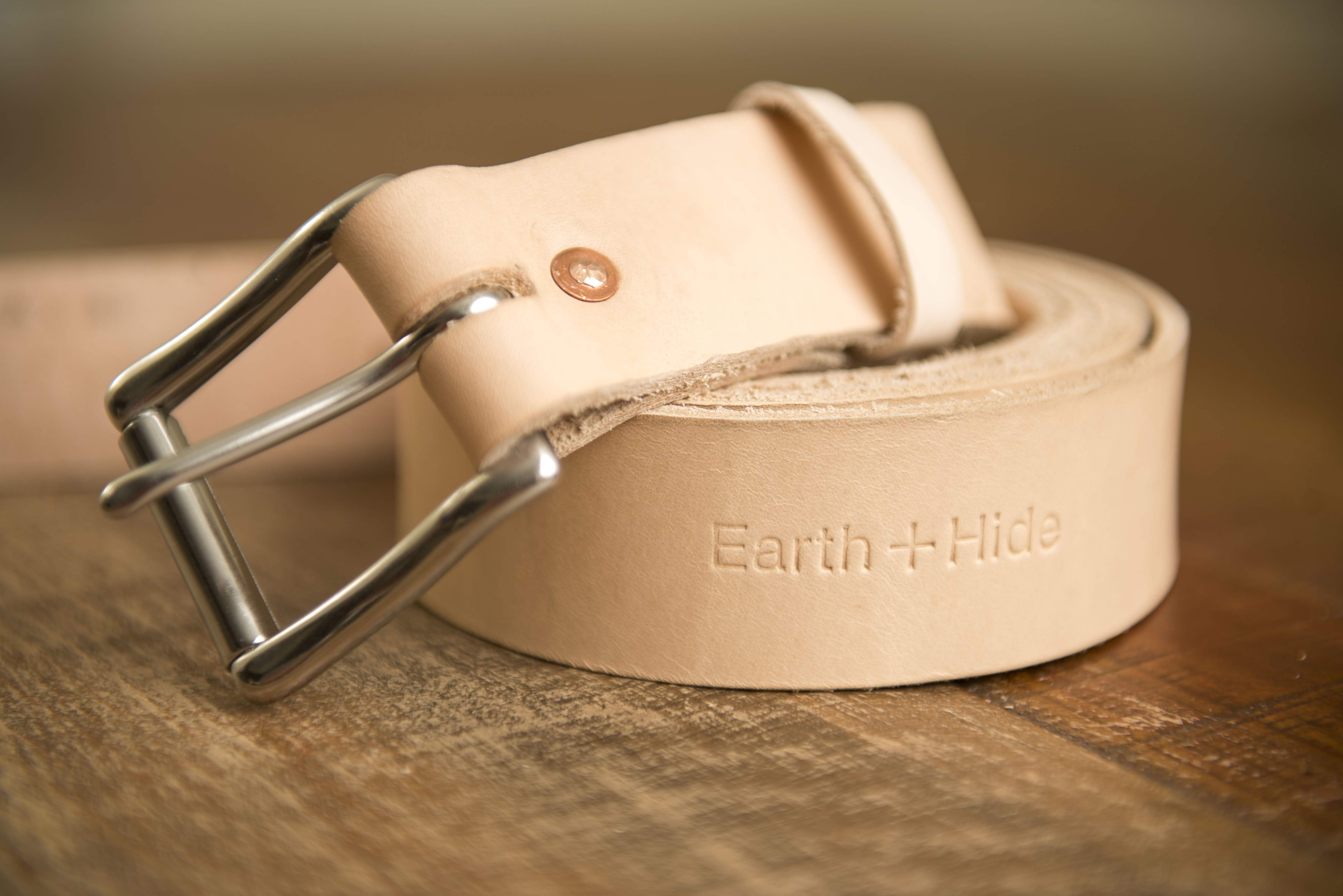The Raw Leather Belt Brave Star Selvage, 58% OFF